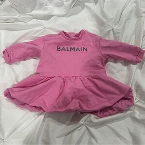 Baby Girl Balmain Dress Size 9 Months